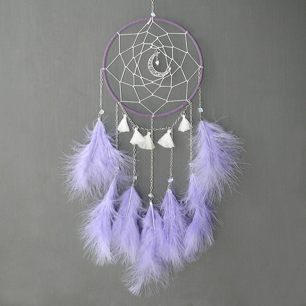 Image of Traumfänger Dreamcatcher Mond Unisex Weiss Bunt ONE SIZE