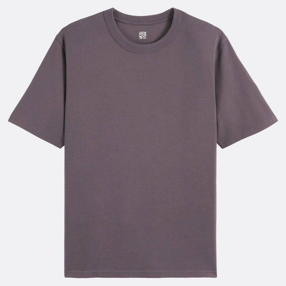 La Redoute Collections  T-Shirt aus Baumwolle mit Rundhalsausschnitt und kurzen Ärmeln 