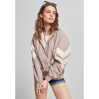 URBAN CLASSICS  kapuzenpullover, damen crinkle batwing (grandes tailles) 