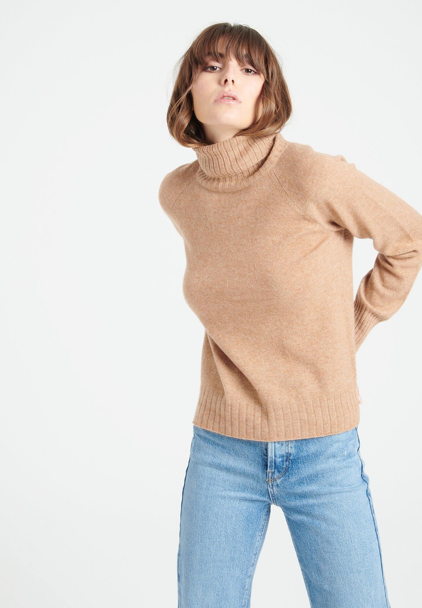 Studio Cashmere8  LILLY 22 Rollkragenpullover - 100% Kaschmir 