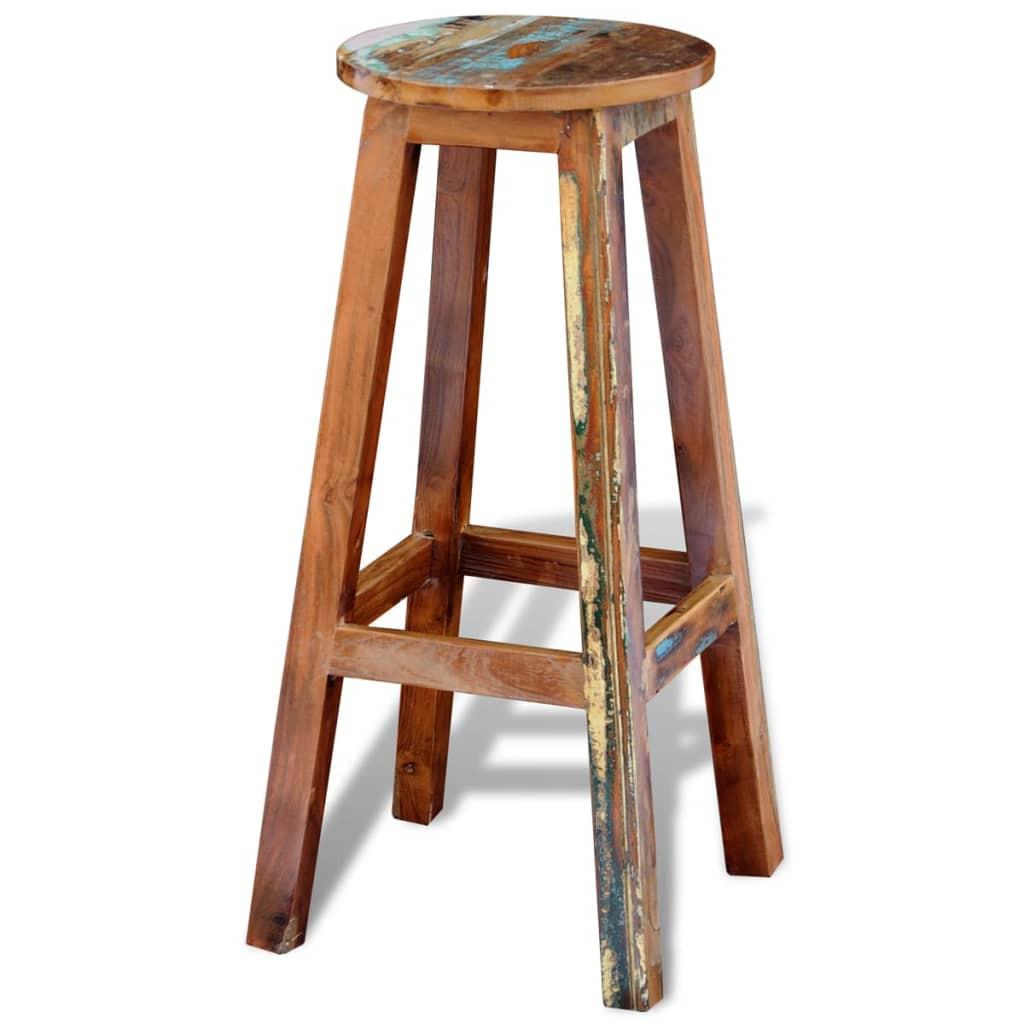 VidaXL  Tabouret de bar bois 