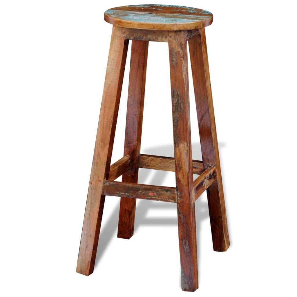 VidaXL  Tabouret de bar bois 