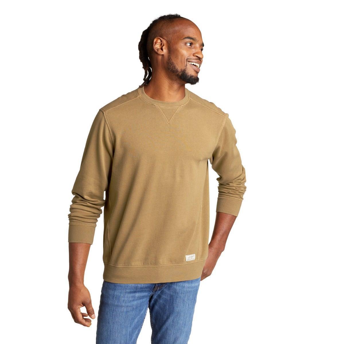 Image of Camp Sweatshirt Fleece Langärmlig Herren Bronze M