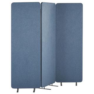 Beliani Séparation de pièce acoustique à 3 panneaux en Polyester STANDI  