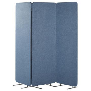 Séparation de pièce acoustique à 3 panneaux en Tissu STANDI