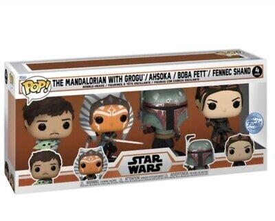 Image of POP! Star Wars - The Mandalorian 4PK