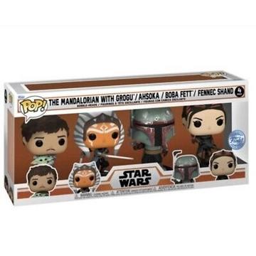 Funko POP! Star Wars - The Mandalorian 4PK