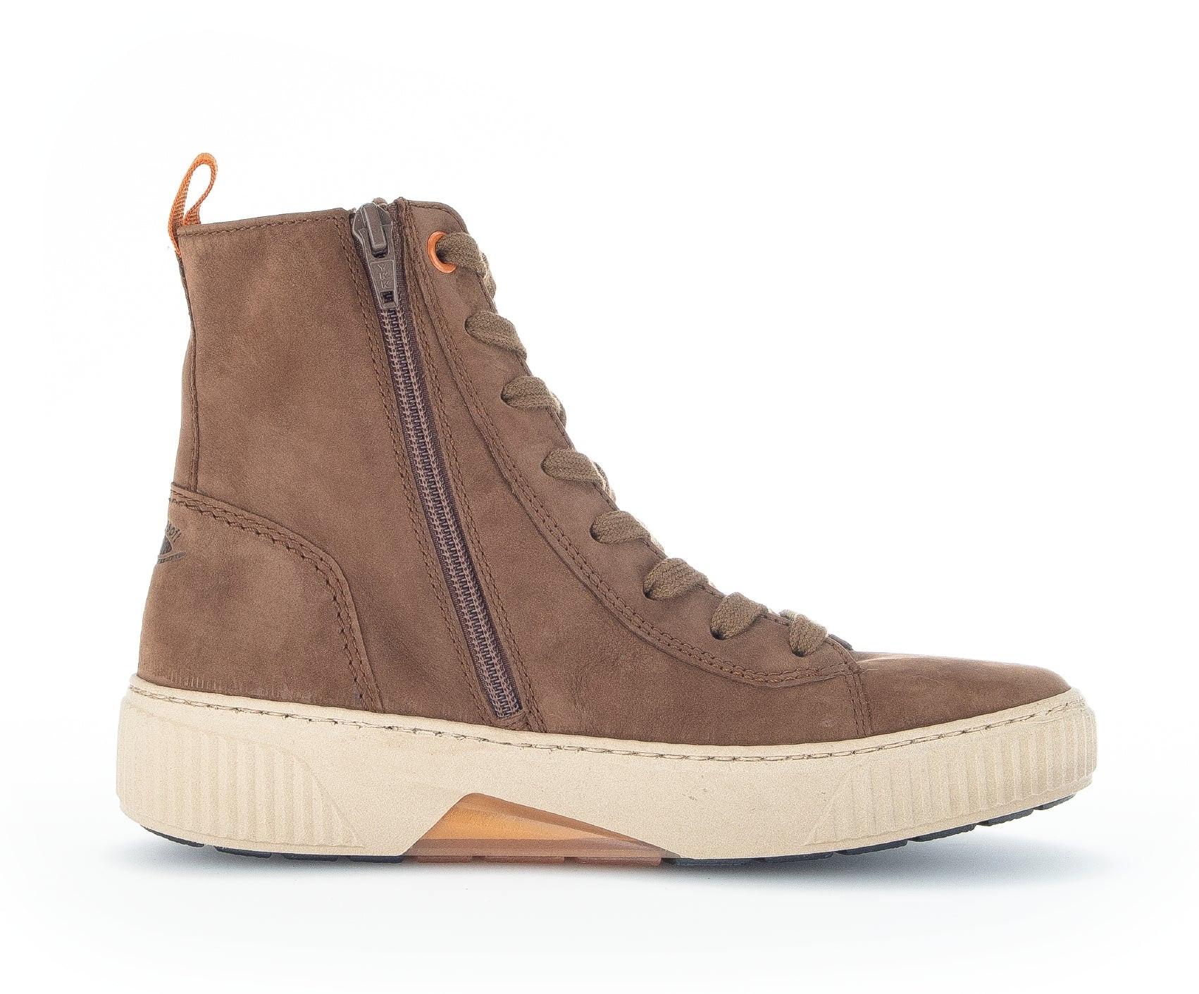 Image of - Nubuk Wandersneaker Damen Braun 37.5