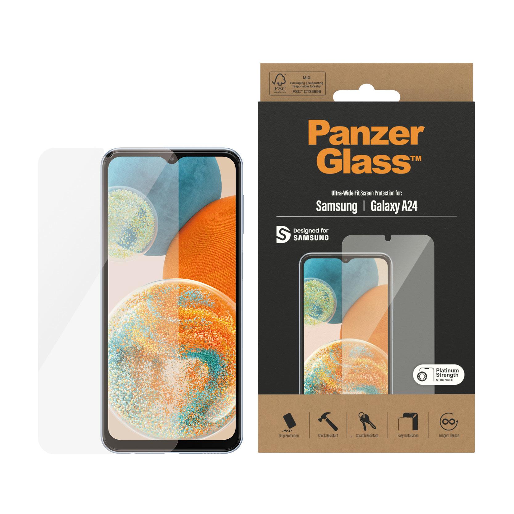 PanzerGlass  ® Displayschutz Samsung Galaxy A24 | Ultra-Wide Fit 