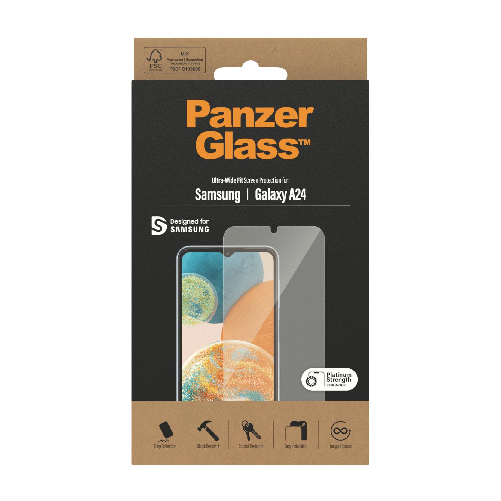 PanzerGlass  ® Screen Protector Samsung Galaxy A24 | Ultra-Wide Fit Pellicola proteggischermo trasparente 1 pz 