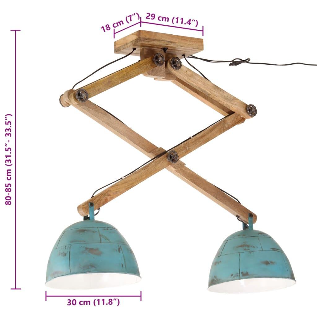 VidaXL lampada a soffitto Ferro  