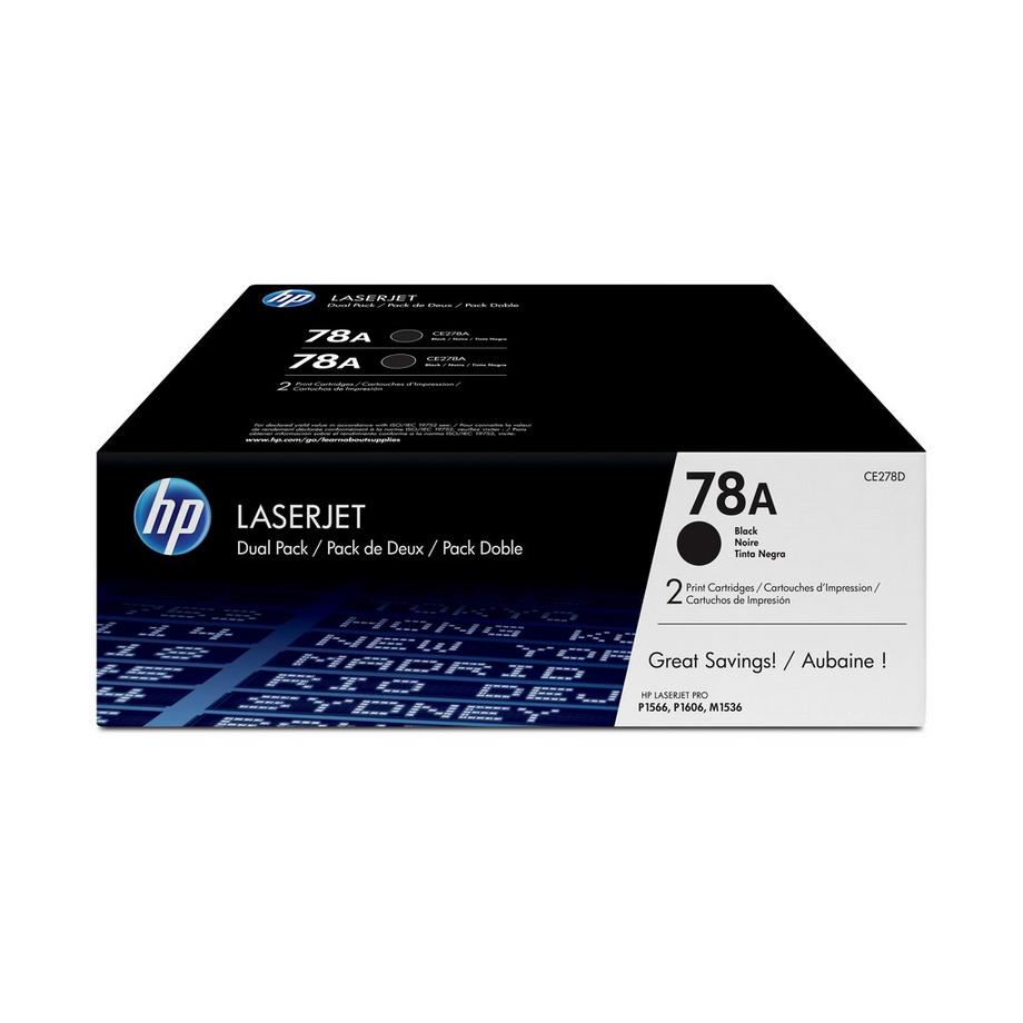 Hewlett-Packard  CE278A Dual Pack - nero 