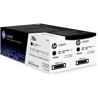 Hewlett-Packard  HP Toner-Modul 78A schwarz CE278AD LaserJet Pro P1566 2 Stück 