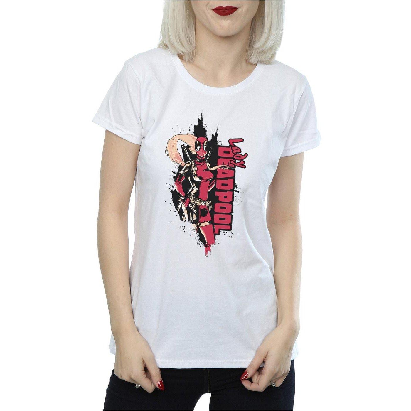 MARVEL  Tshirt LADY DEADPOOL 