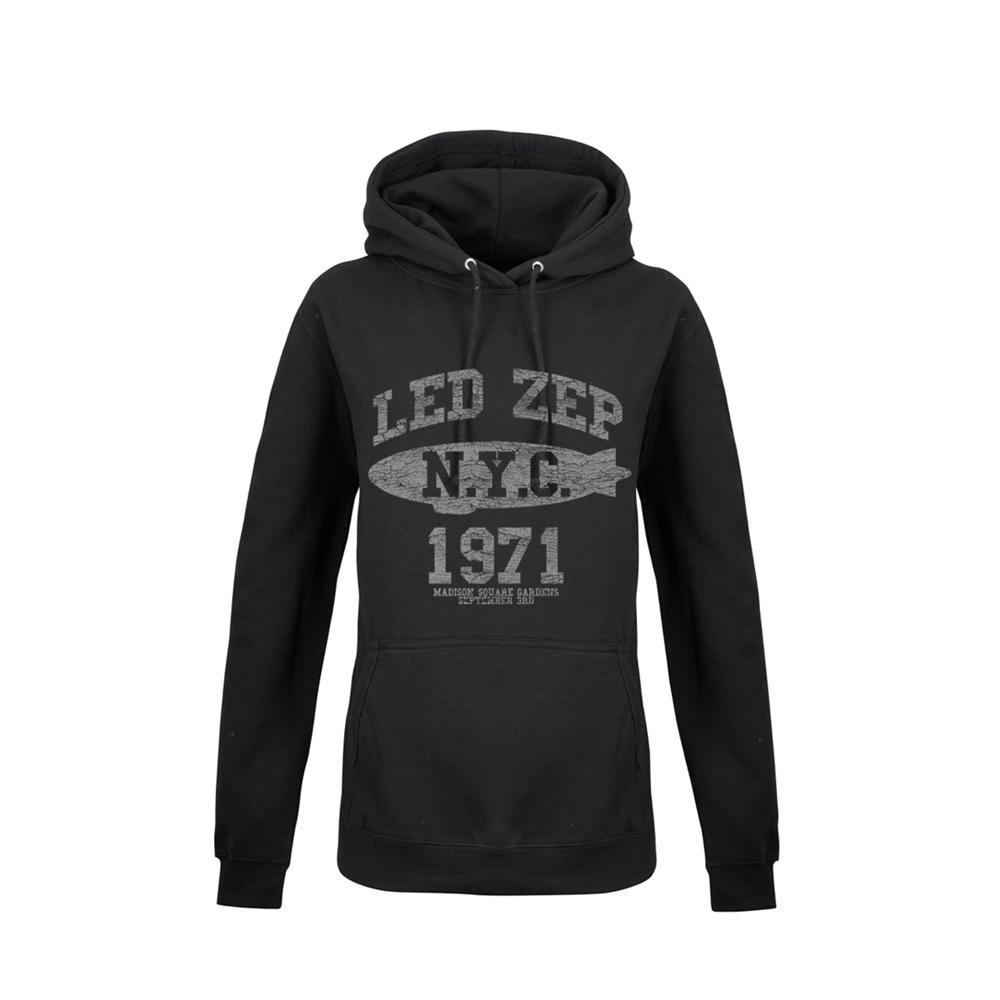 Image of Lz College Kapuzenpullover Damen Schwarz XXL