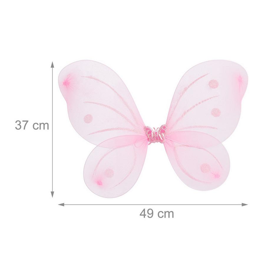 B2X  Feenflügel mit Zauberstab 