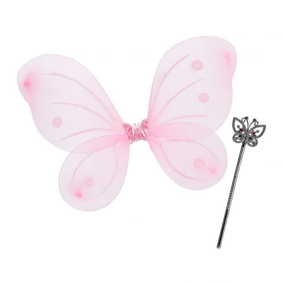 B2X  Feenflügel mit Zauberstab 