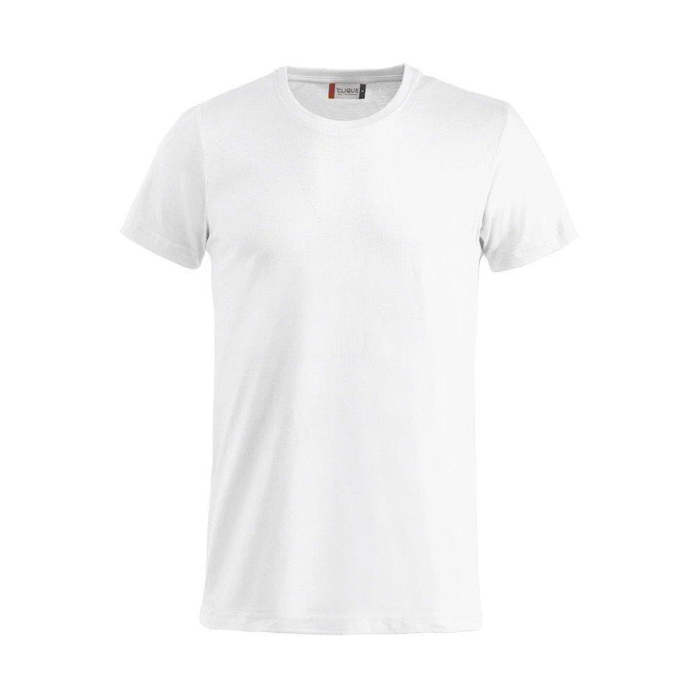 Image of Basic Tshirt Herren Weiss 3XL