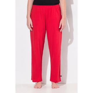 Ulla Popken Pantaloni Pigiama Tinta Unita Cuori Gamba Lunga  