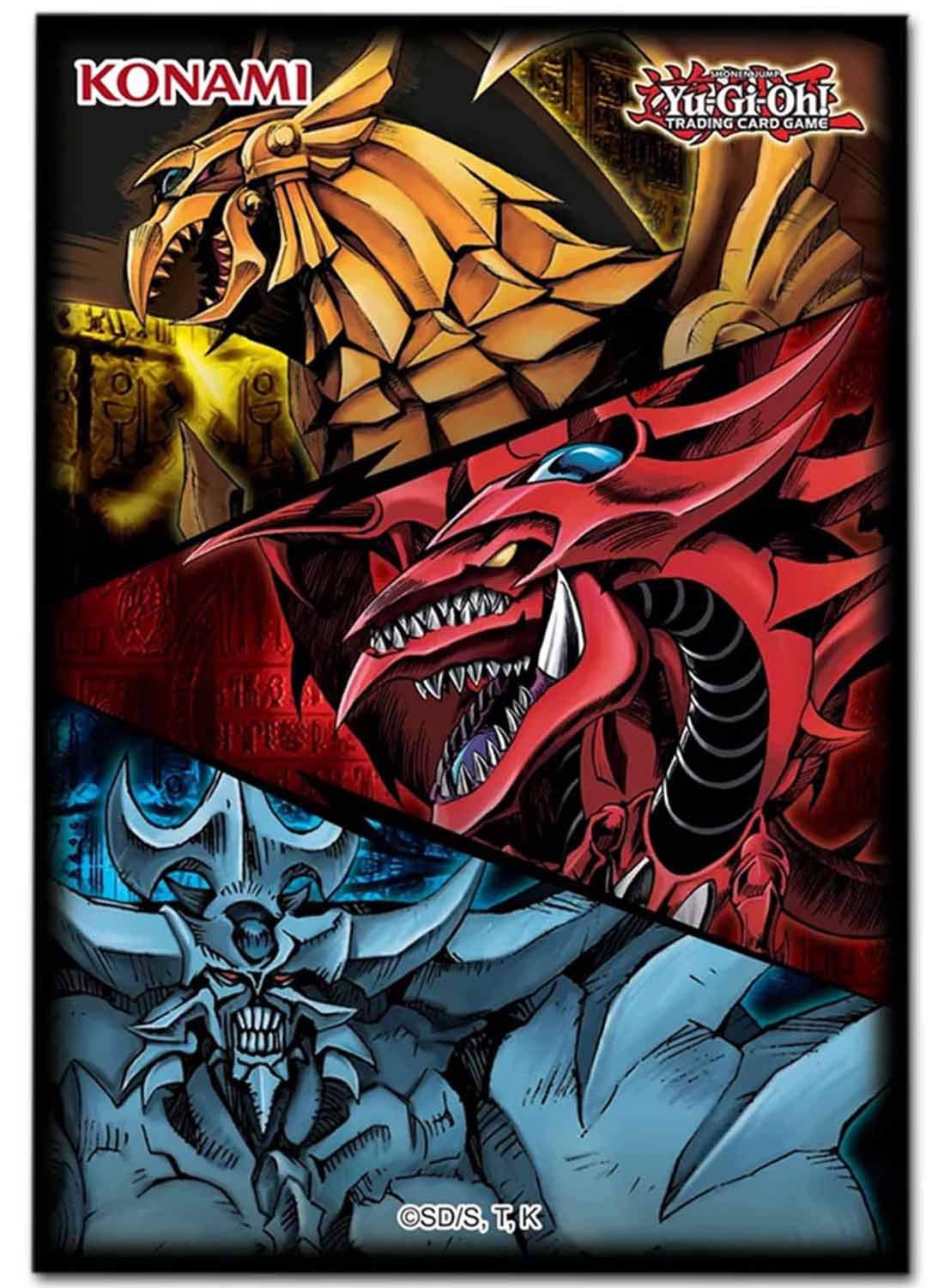 Yu-Gi-Oh!  Yu-Gi-Oh! Slifer, Obelisk & Ra Sleeves / Hüllen 