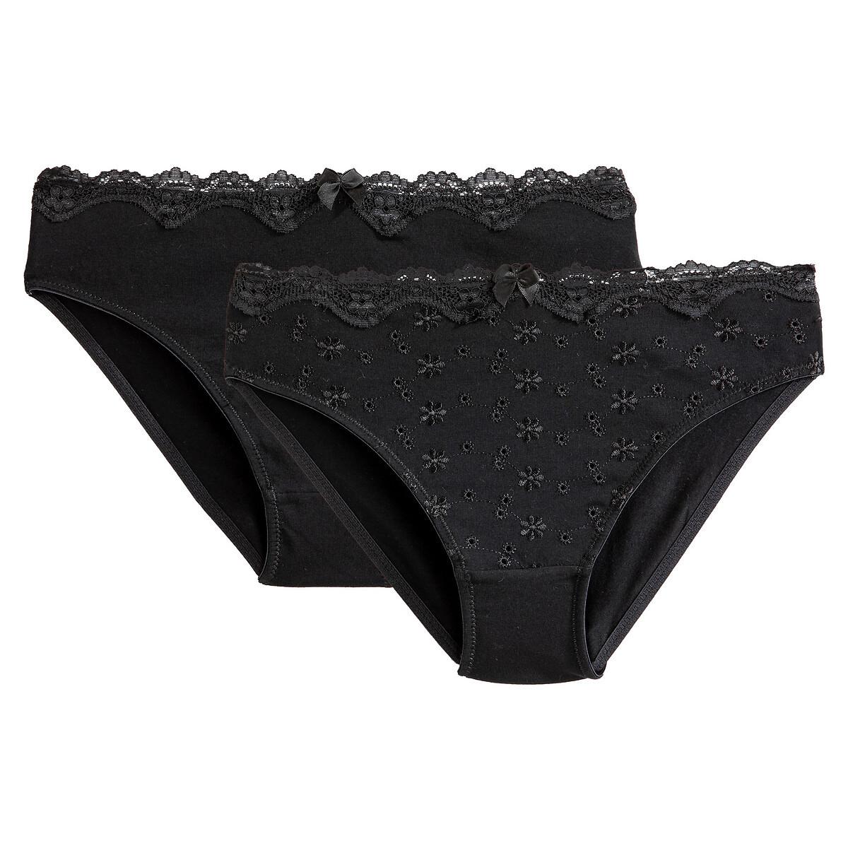 Image of 2er-pack Slips Galya Damen Schwarz 48/50