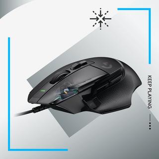 logitech G  G G502 X Maus rechts USB Typ-A Optisch 25600 DPI 