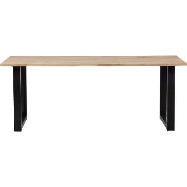 mutoni Tavolo da pranzo Tablo rovere FSC 220x90 piede a U  