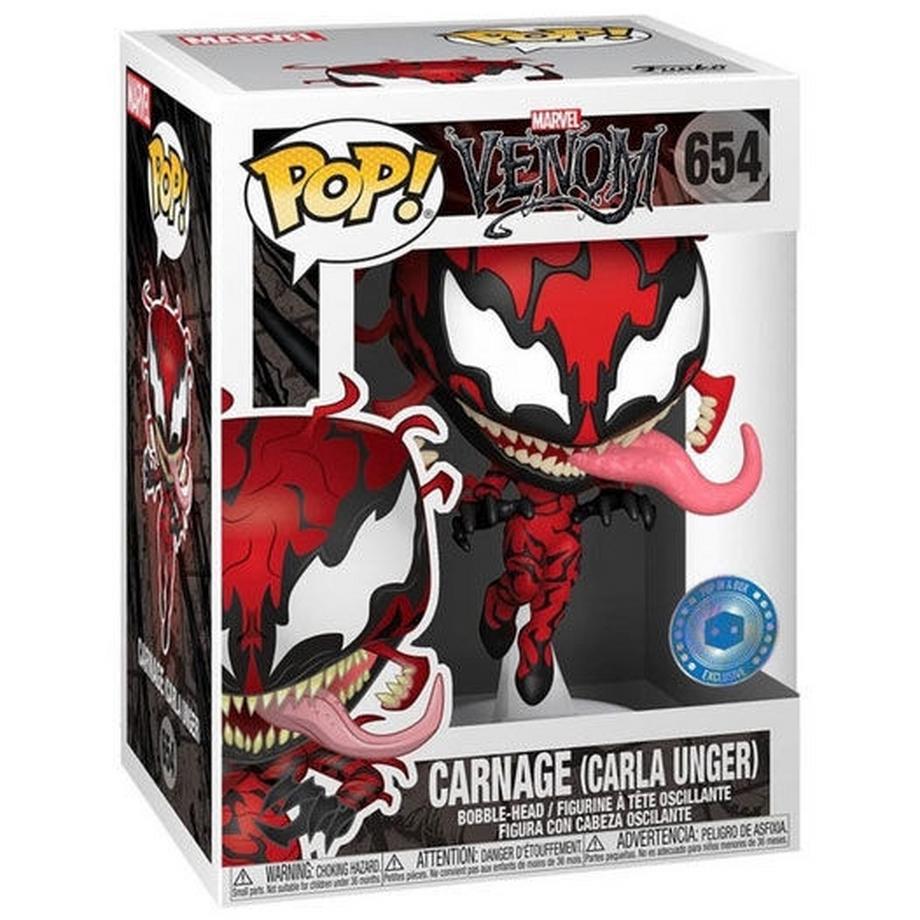 Funko  Figura POP Marvel Comics Carla Unger Carnage Esclusivo 