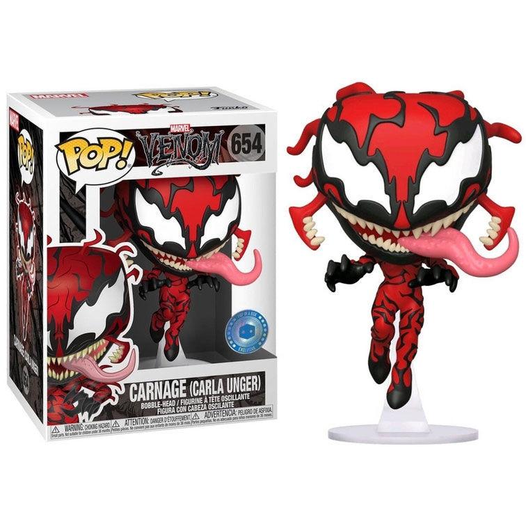 Funko  Figurine POP Marvel Comics Carla Unger Carnage Exclusive 