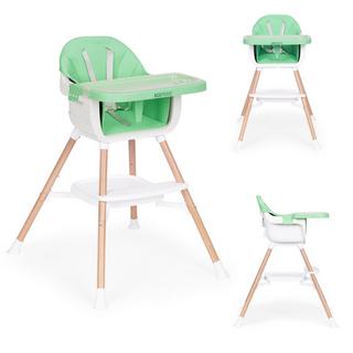 MST  Sedia pappa per bambini 2 in 1, verde, ECOTOYS 