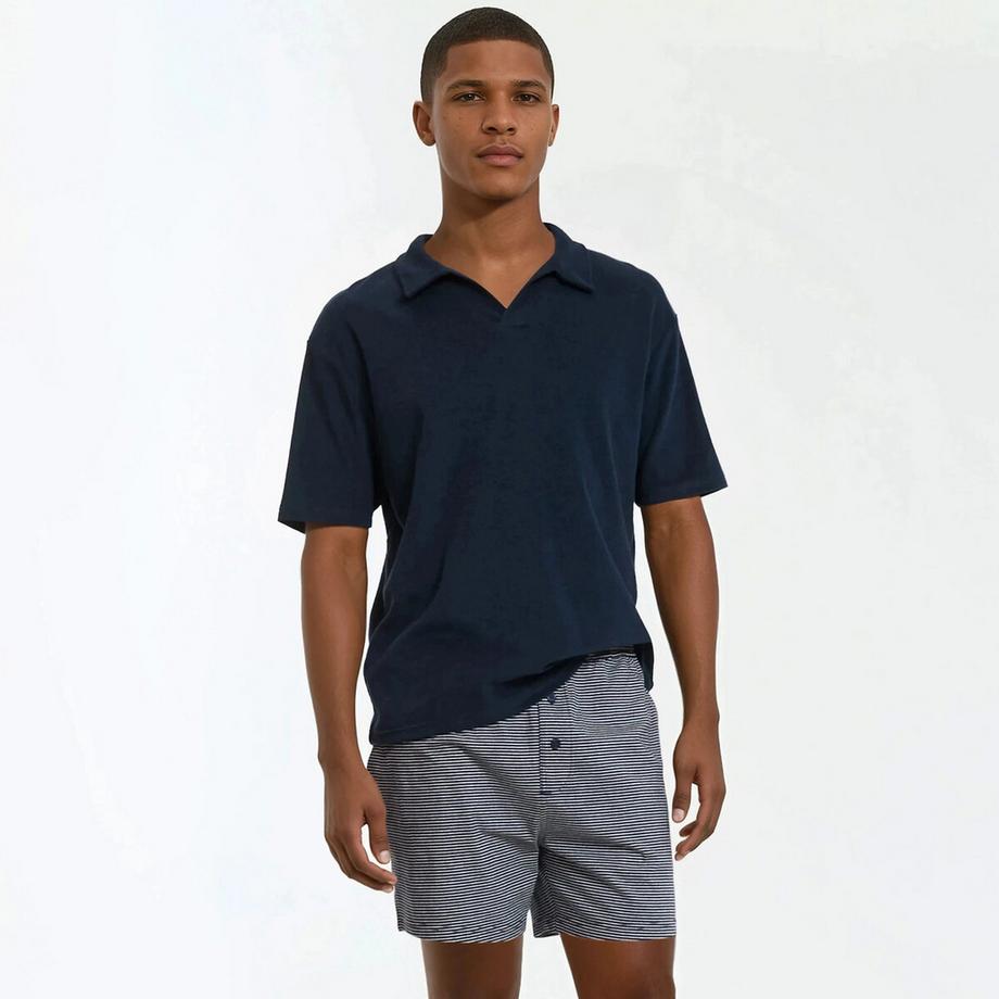 La Redoute Collections Kurzpyjama Polokragen  