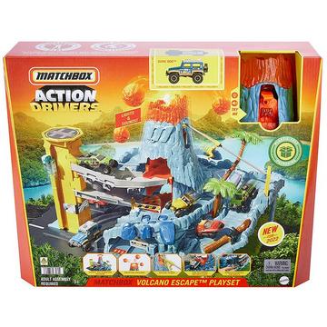 Action Drivers Volcano Playset