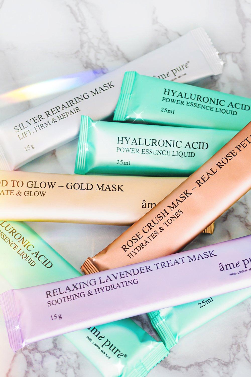 âme pure  Jelly Glow Rubber Mask™ - MIX : Masque hydratant pour le visage à l'acide hyaluronique 