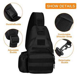 Only-bags.store Tactical Chest Bag Militärische Umhängetasche Tactical Chest Sling Pack Crossbody Bag Tactical Chest Bag Militärische Umhängetasche Tactical Chest Sling Pack Crossbody Bag 