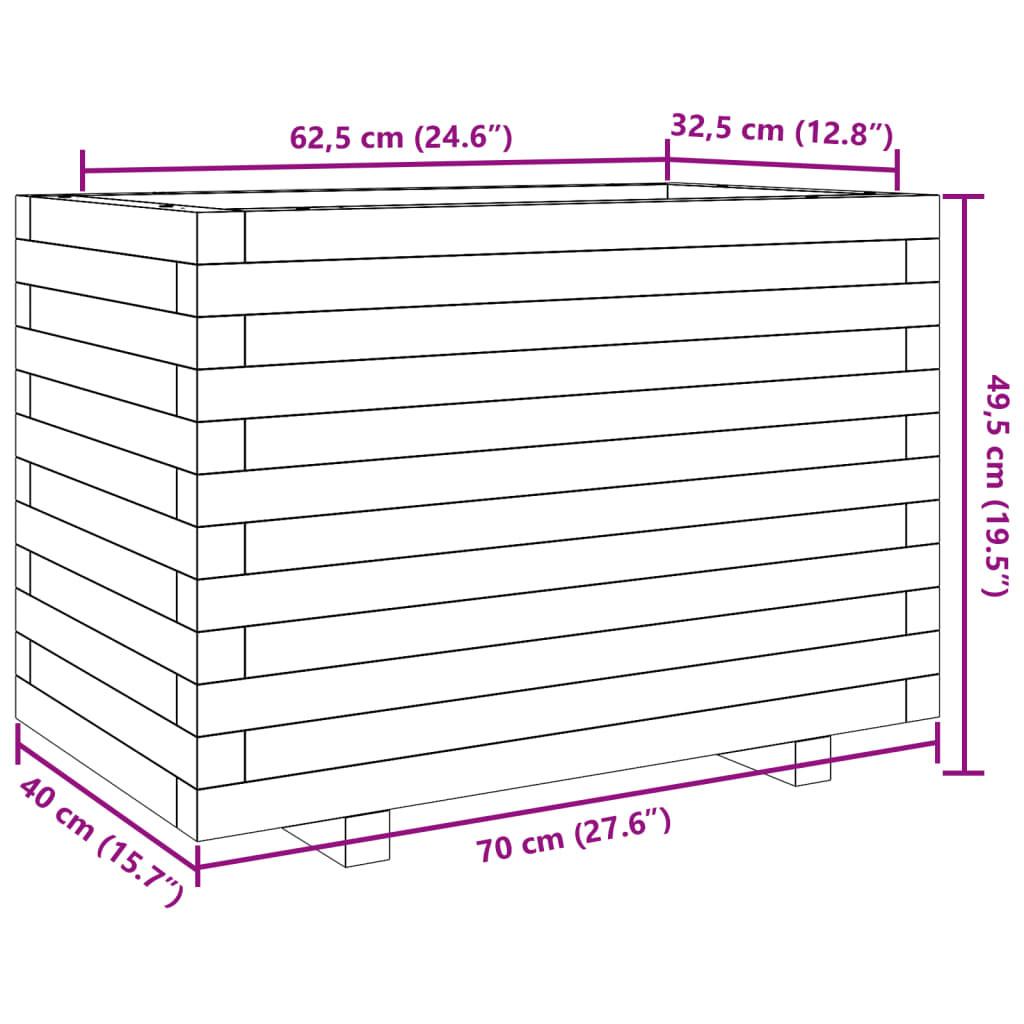 VidaXL fioriera da giardino Legno di douglas  