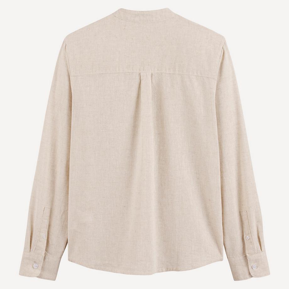 La Redoute Collections  Hemd mit Mao-Kragen 