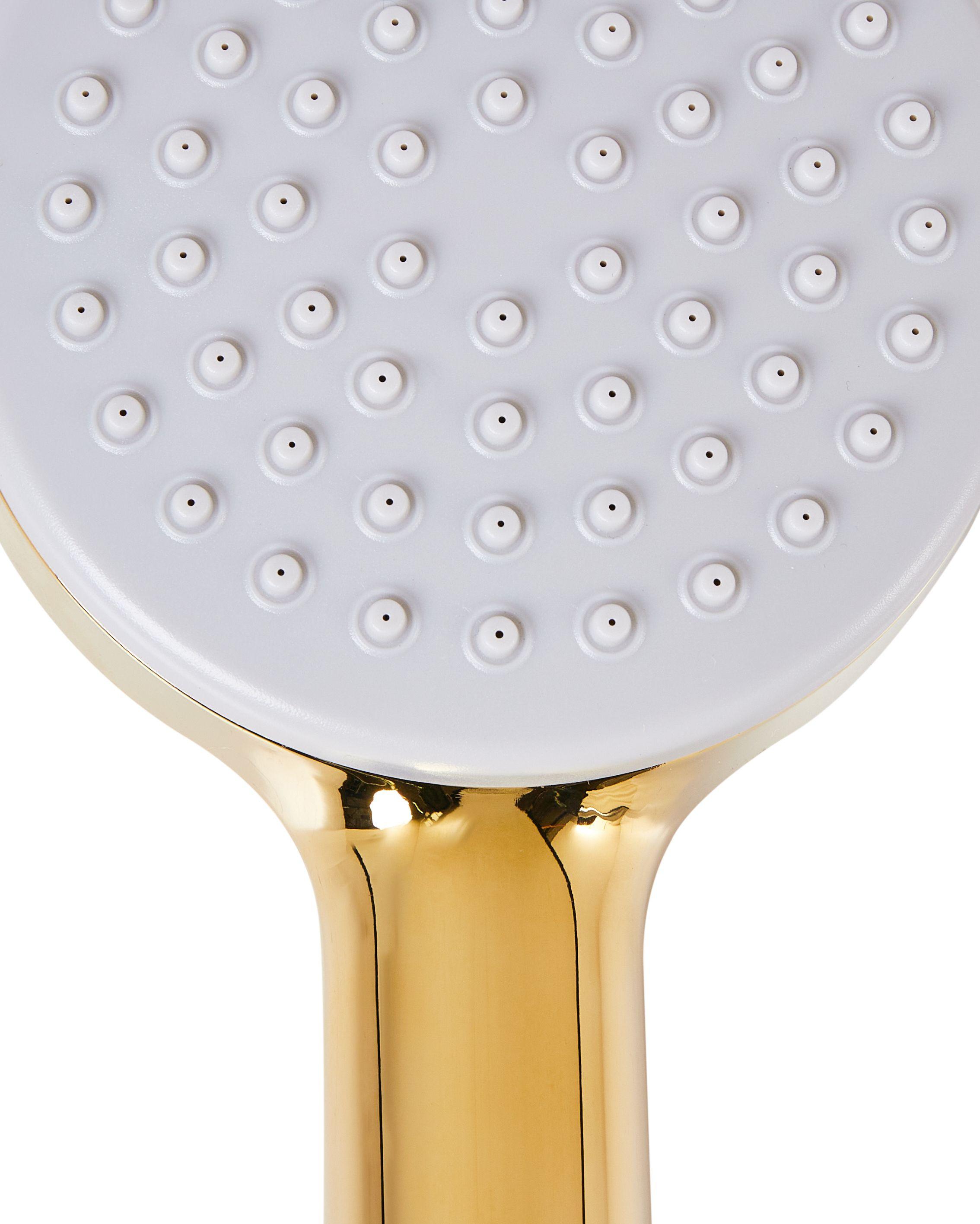 Beliani Kit doccia con soffione e flessibile en ABS (materiale sintetico resistente) Classico AYPATE  