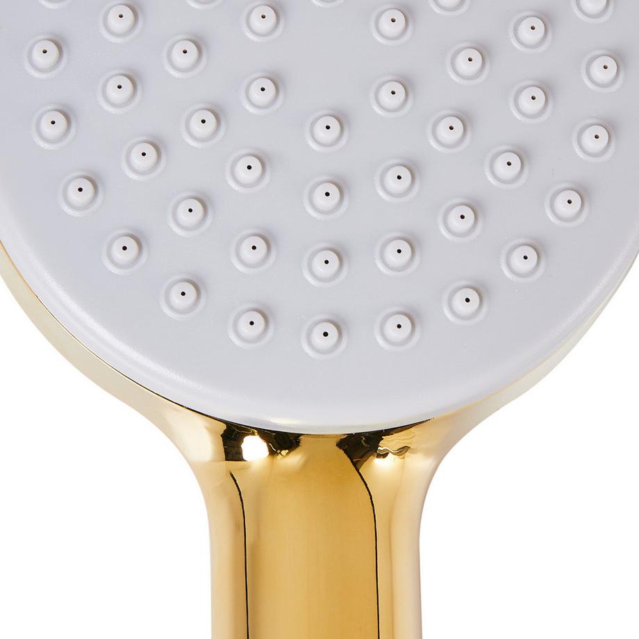 Beliani Kit doccia con soffione e flessibile en ABS (materiale sintetico resistente) Classico AYPATE  