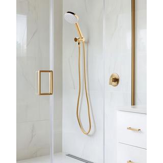 Beliani Kit doccia con soffione e flessibile en ABS (materiale sintetico resistente) Classico AYPATE  