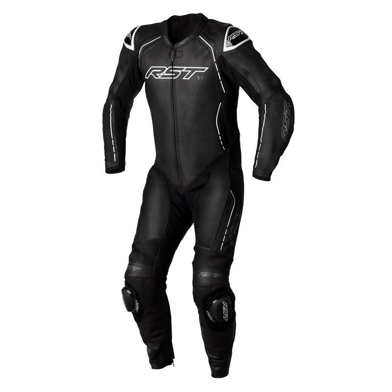 Image of Motorradkombi Aus Leder S1 Ce Unisex Schwarz/Weiss XS