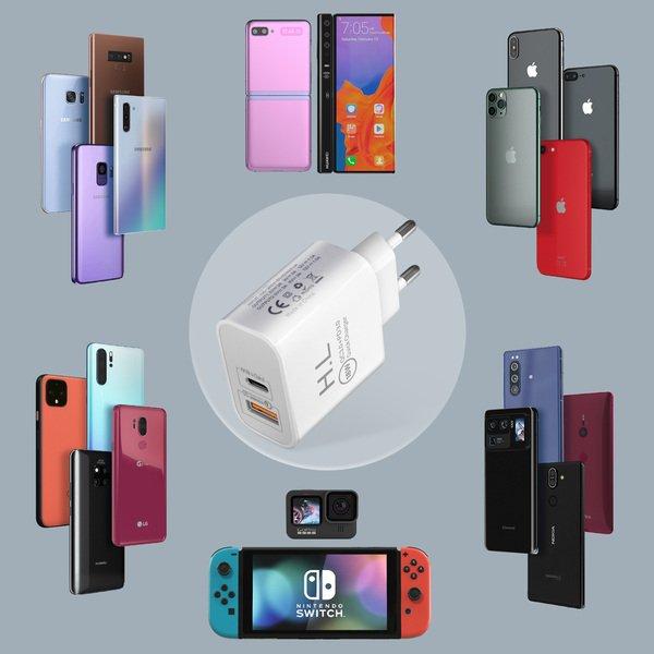 Avizar  Chargeur + Câble USB C Power Delivery 