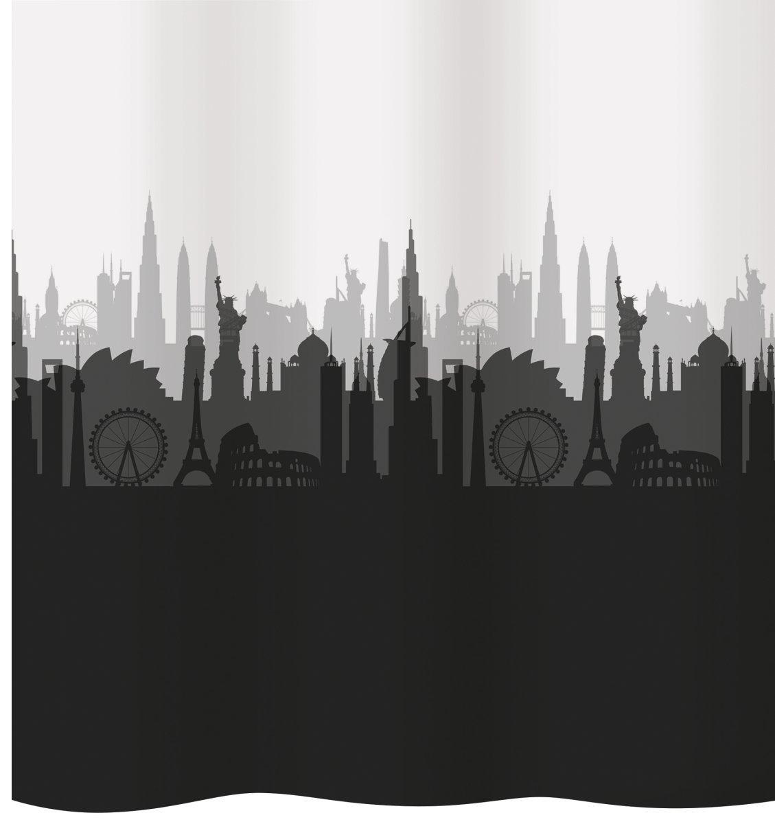 Image of Duschvorhang Textil City Duschvorhang Textil City