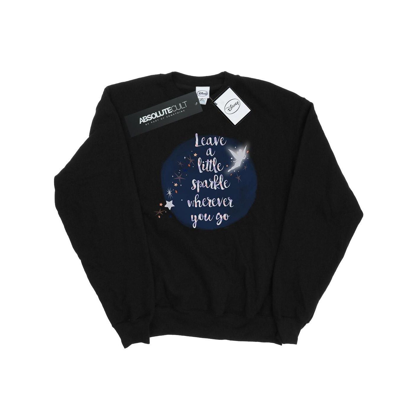 Image of Tinker Bell A Little Sparkle Sweatshirt Unisex Schwarz 116