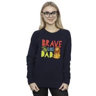 Disney  The Lion King Brave Like Dad Sweatshirt 