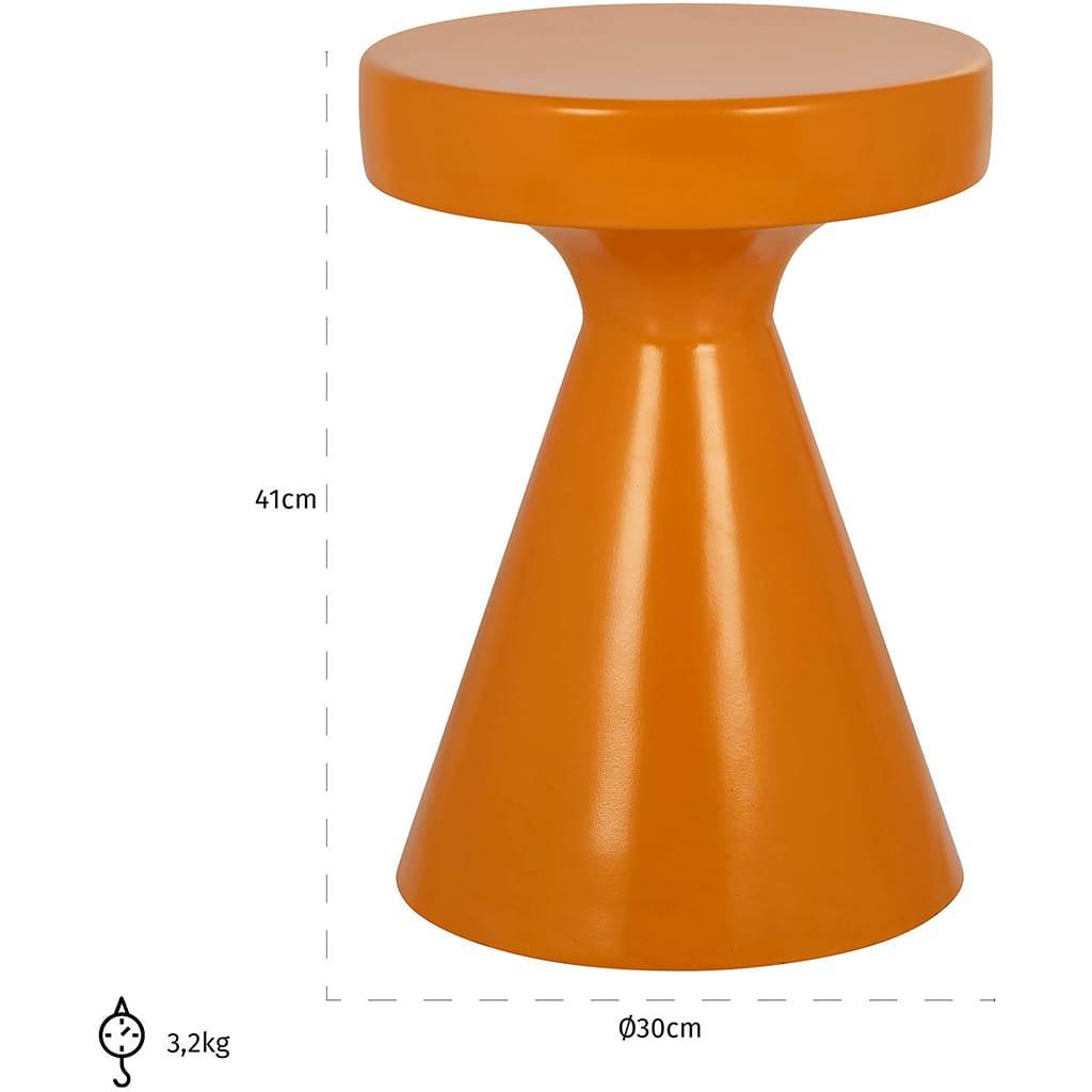 mutoni Beistelltisch Kimble orange 30x41  