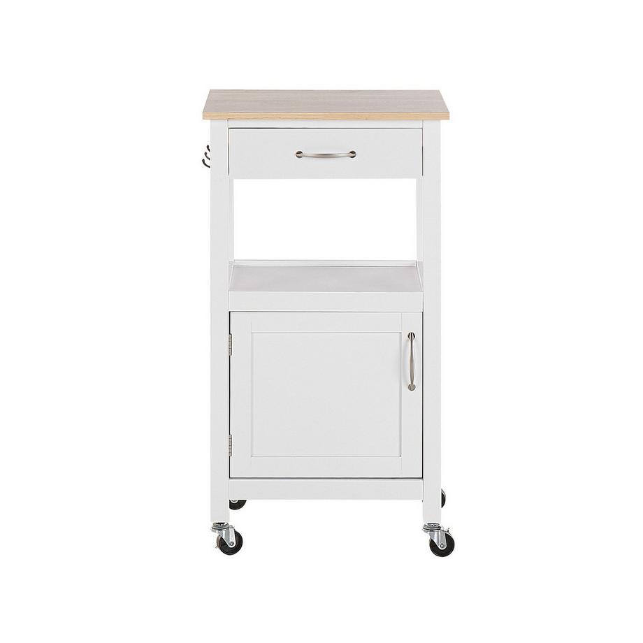 Beliani Servierwagen aus MDF-Platte Klassisch SIENA  