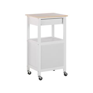 Beliani Chariot de cuisine en MDF Traditionnel SIENA  