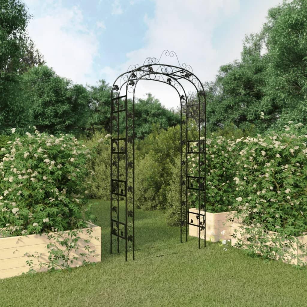 VidaXL  Arche de jardin acier 