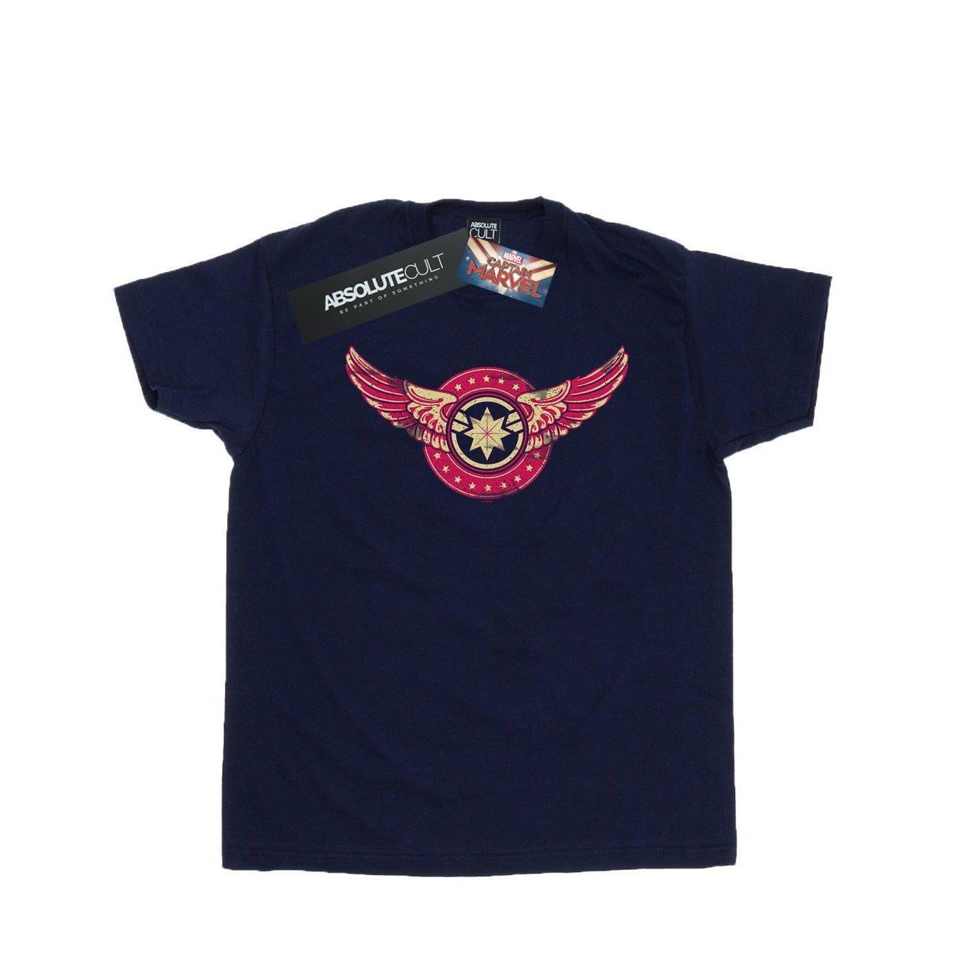 Image of Captain Wings Patch Tshirt Jungen Marine 116