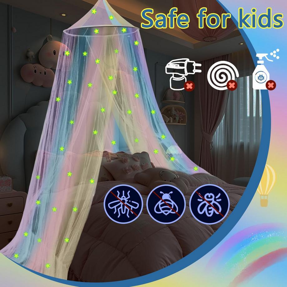 Activity-board Kinderzimmer Baldachin Katzenmuster Betthimmel  